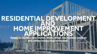 Residential Development and Home Improvement Applications
