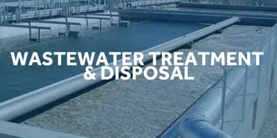 water treatment and disposal