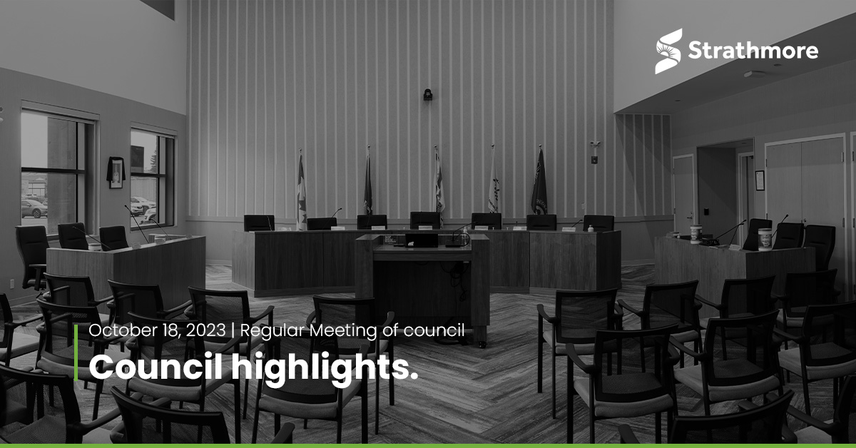 Strathmore Council Chambers