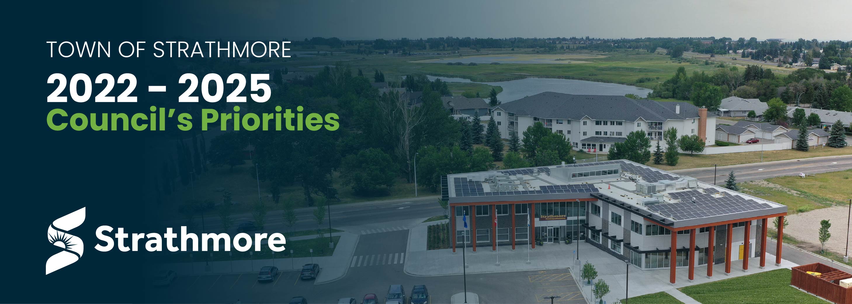 Header graphic for Strathmore Council's Priorities